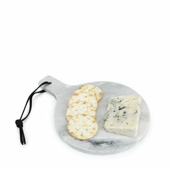 True: Elegance Round Marble Cheeseboard - Grey new - Picture 4 of 4